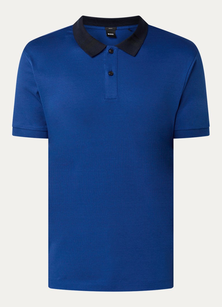 Tricou polo HUGO BOSS Phillipson, croit bine și elastic.