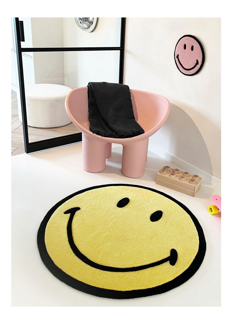 Maison Deux Smiley matto Ø100 cm