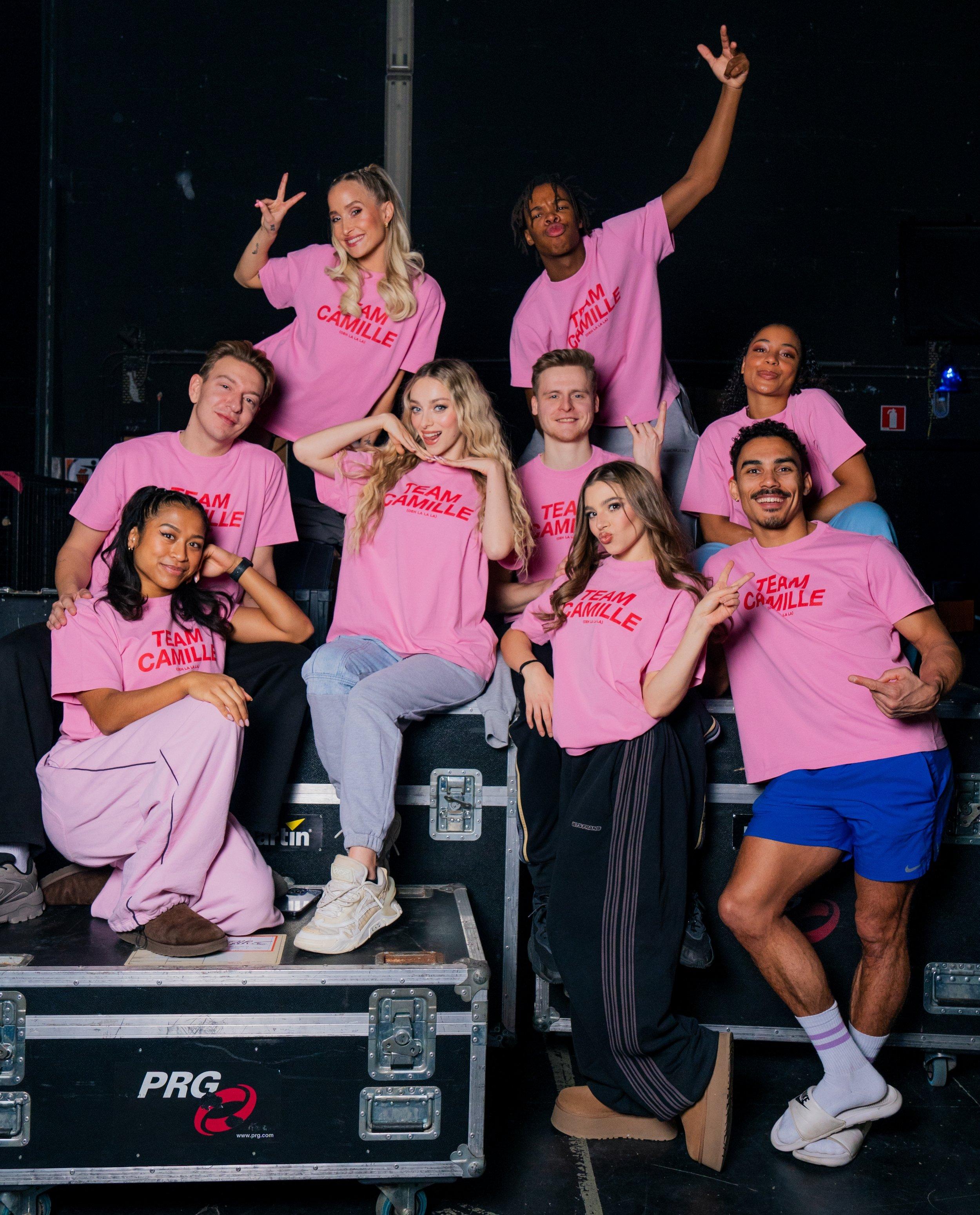 CAMILLE póló metszett hátmintával, XS-XL roze