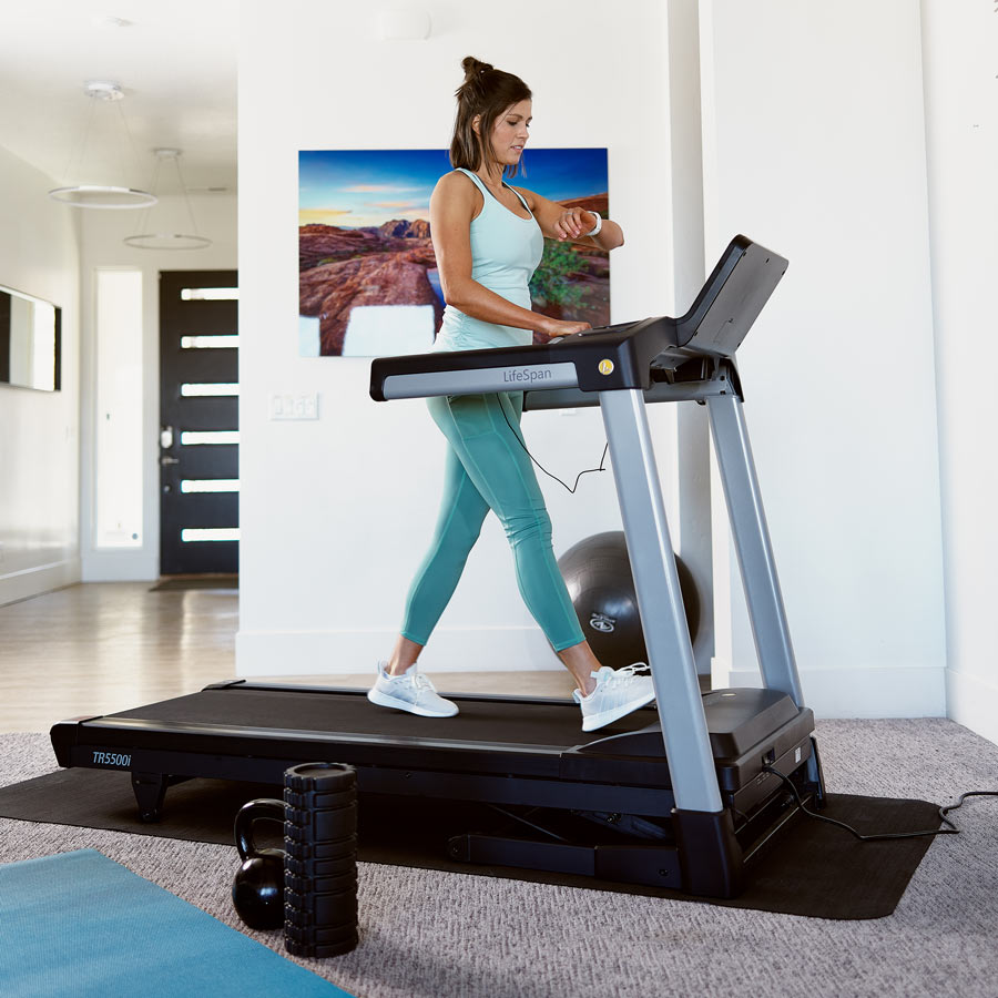 Home Foldable Treadmill with Incline, Folding Treadmill for Home Workout, Electric Walking Treadmill Machine 15 Preset or Adjustable Programs 250 LB Capacity MP3 (Black 1)