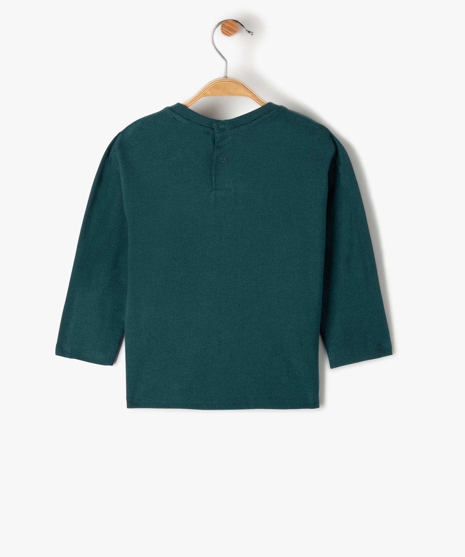 Tee-shirt bébé Garçon à manches longues avec motif bleu | GEMO