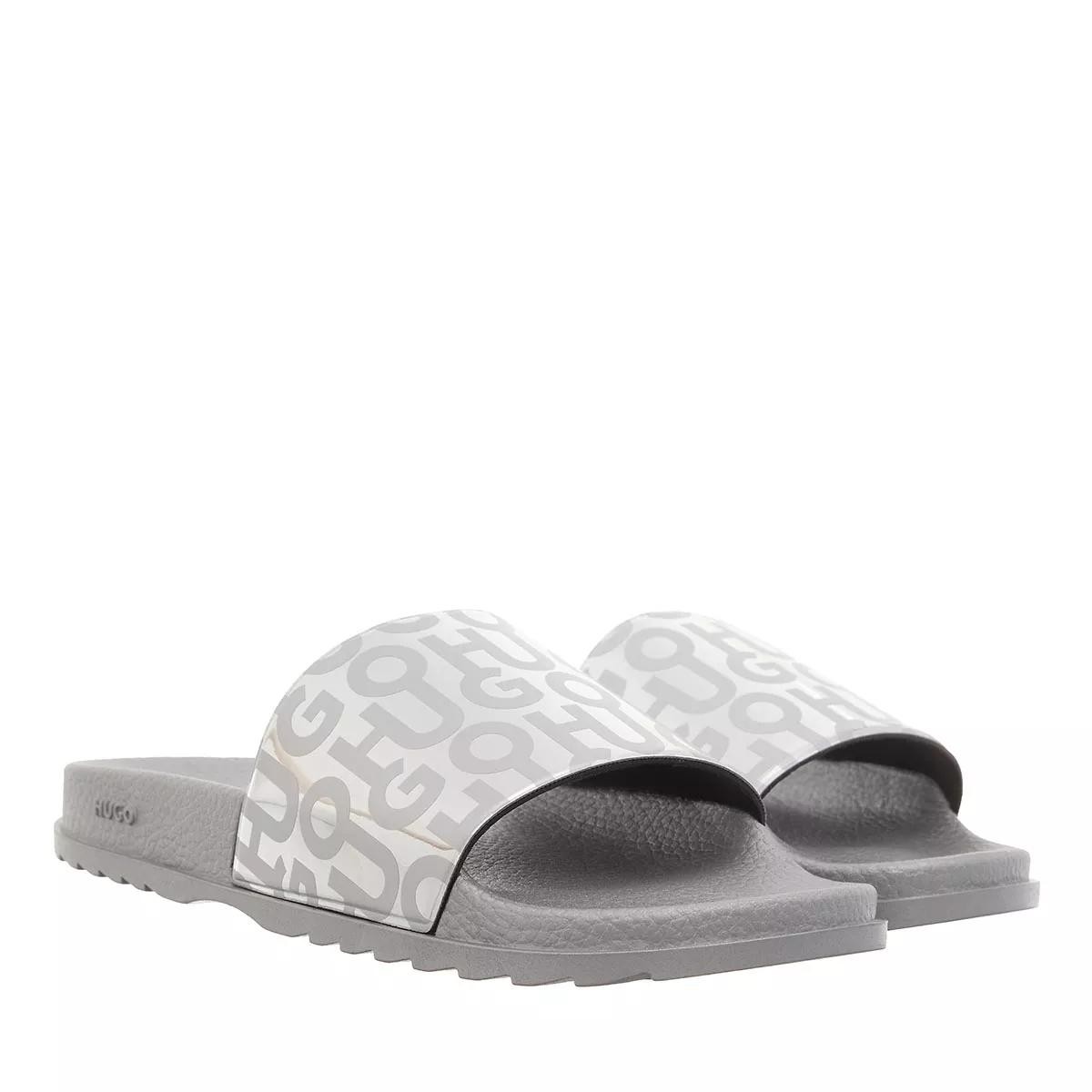 HUGO BOSS Pantoletten silber Slide