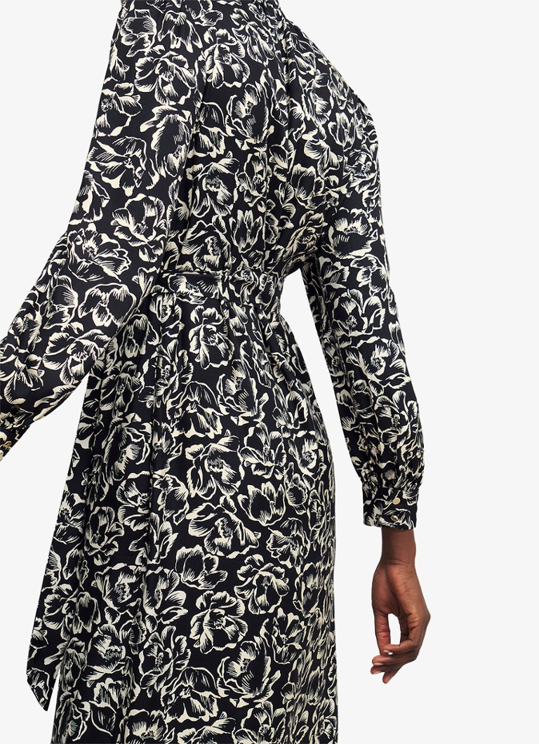 Vestido midi con estampado floral Cynthia de Hobbs