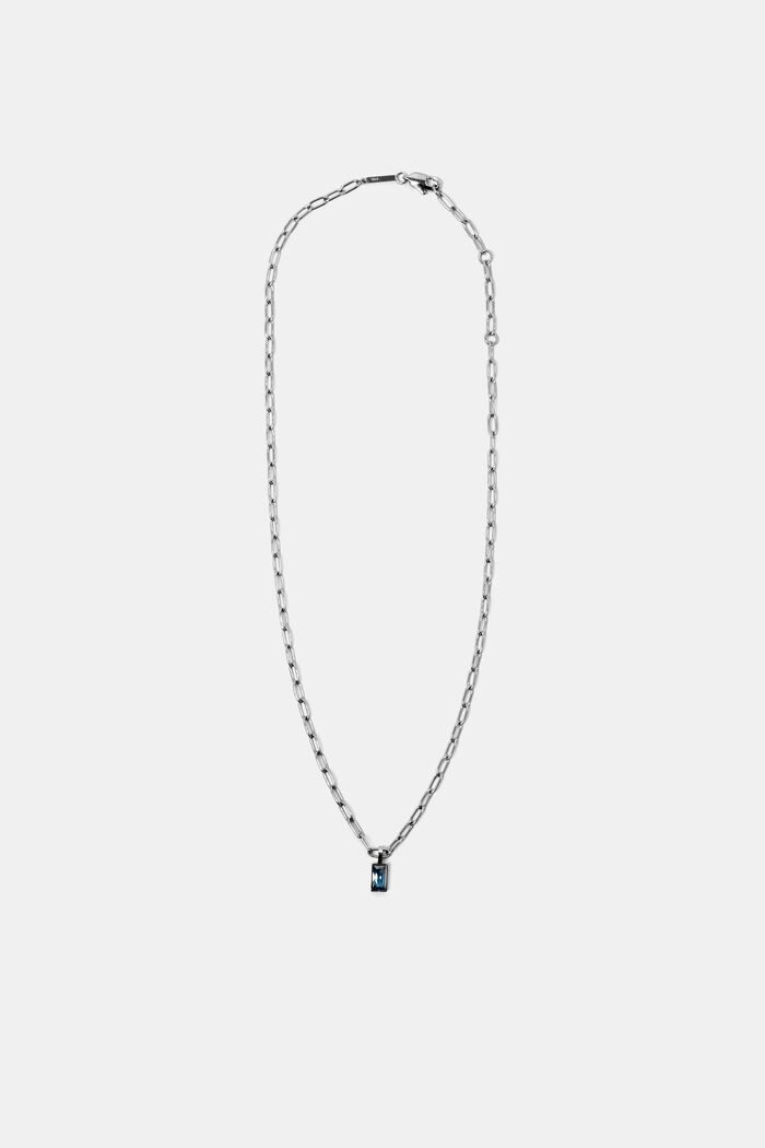 Kette mit Anhänger, Edelstahl