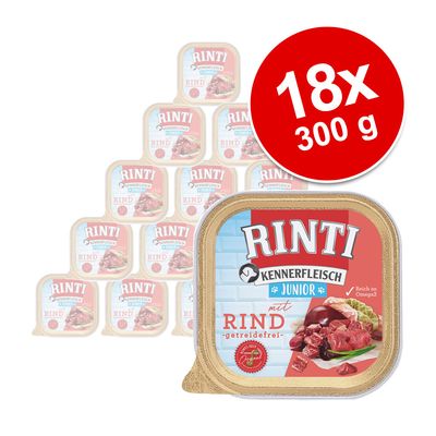 Sparpaket RINTI Kennerfleisch Junior 18 x 300 g
