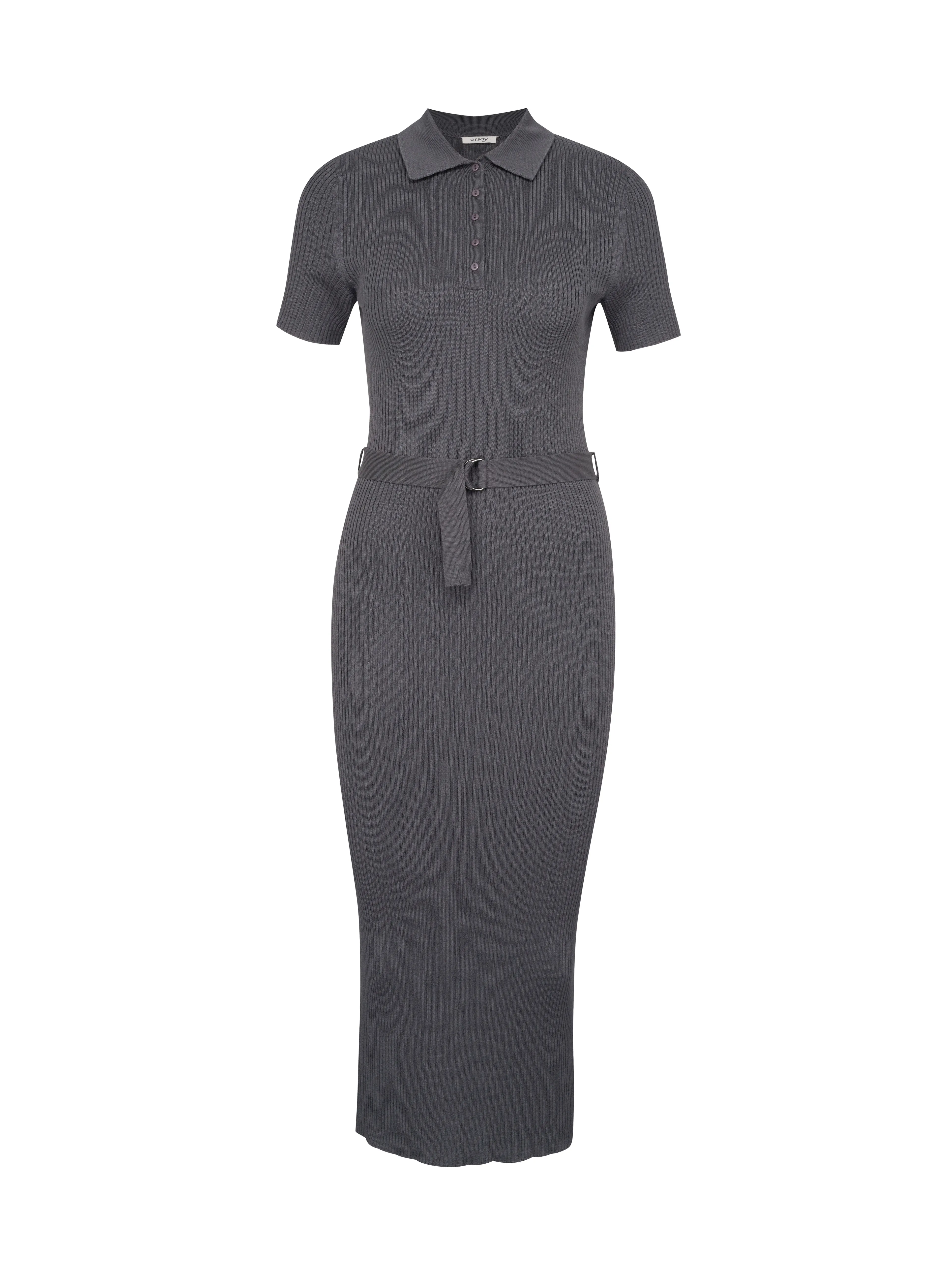 Dunkelgraues Damenkleid ORSAY