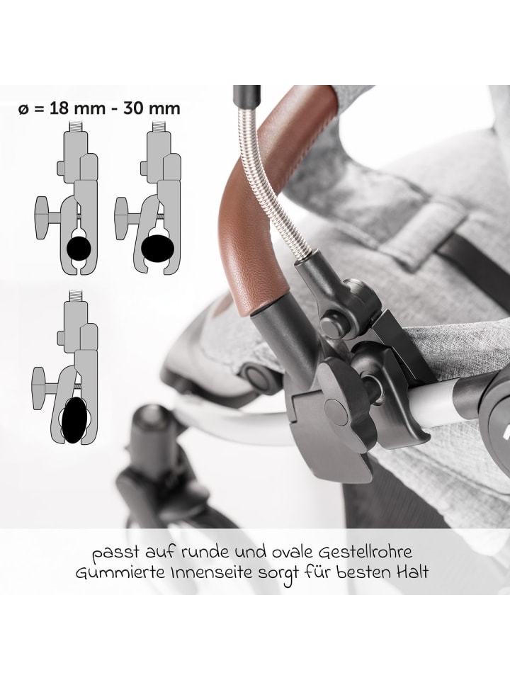 Zamboo Universal Sonnenschirm für Kinderwagen und in grau günstig kaufen onesize