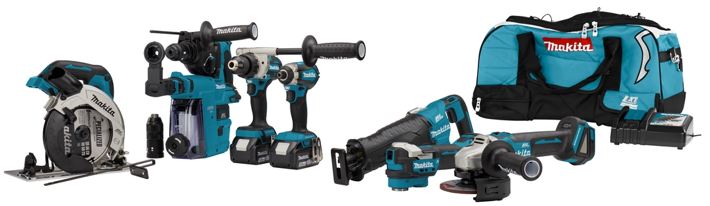 Makita DLX7020TX1 Combiset 7 strojov 18V 2 x 5,0Ah Li-Ion