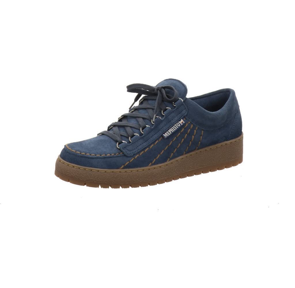 MEPHISTO Jungen Halbschuhe blau Rainbow Mulberry 9869N