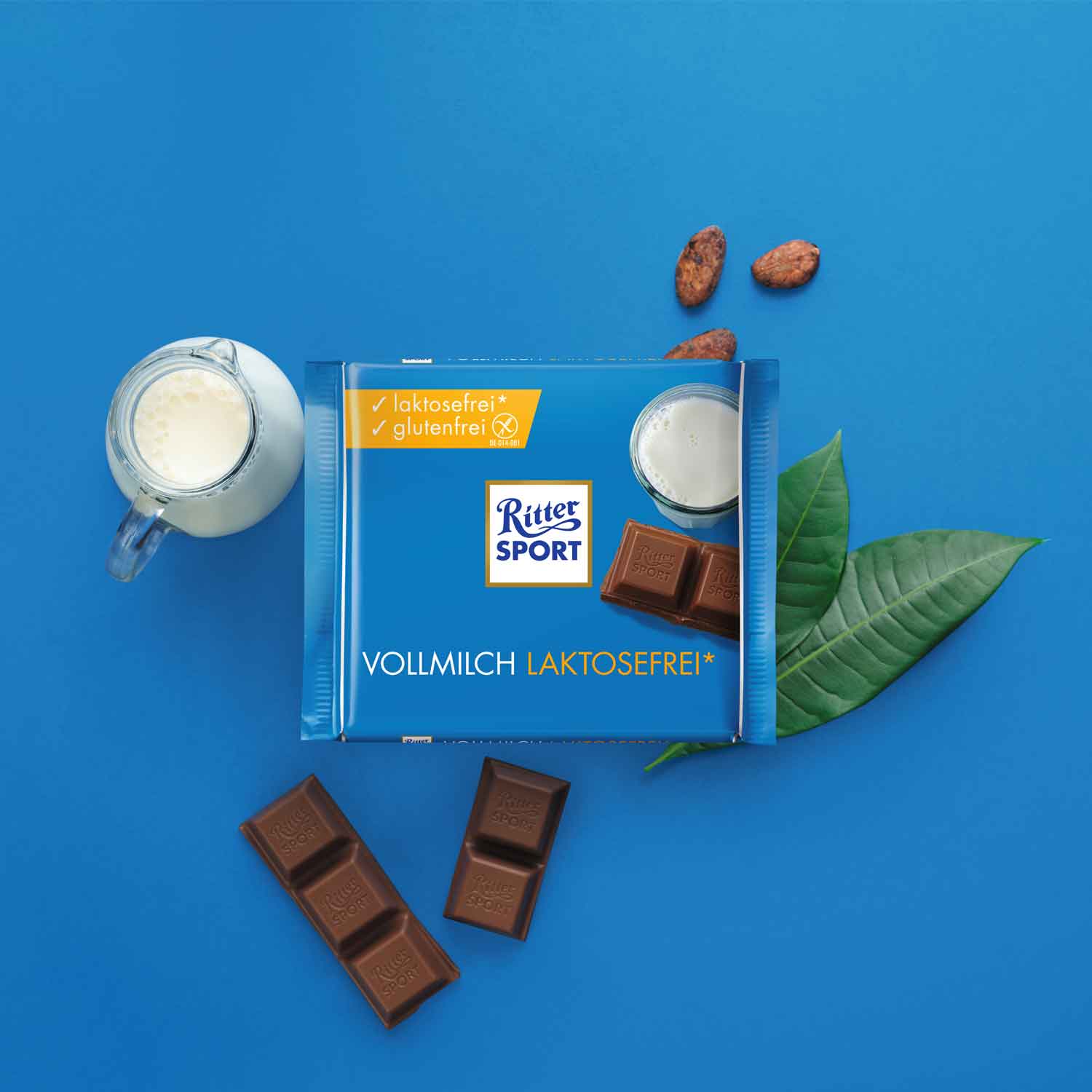 Ritter Sport Vollmilch laktosefrei 100g