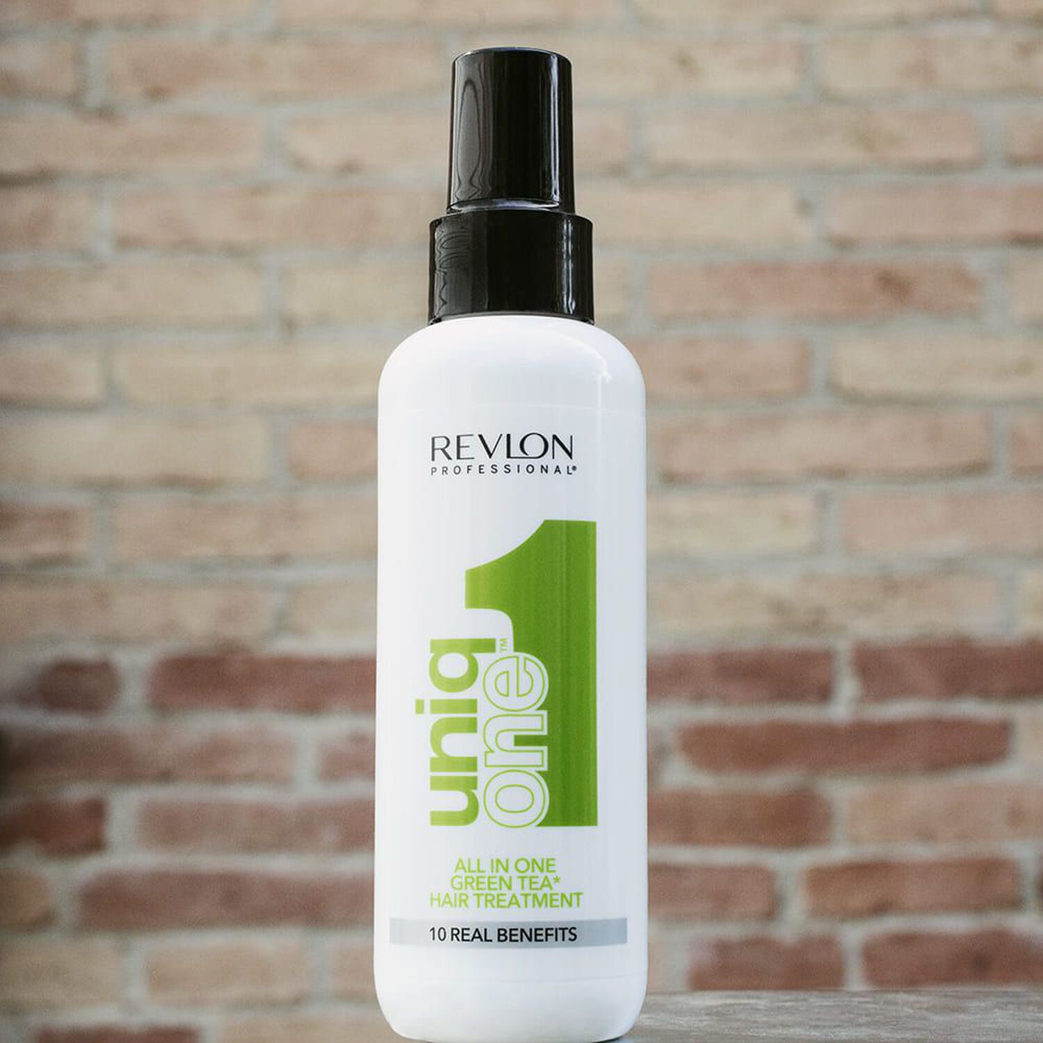 revlon professional Masque Spray Sans Rinçage 10 Bienfaits Thé Vert UNIQONE™ - Tous Types de Cheveux - 150 ml