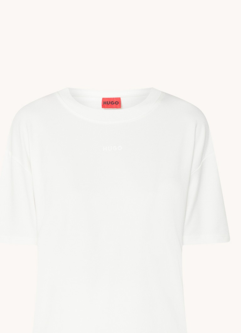 HUGO BOSS  Shuffle lounge T-shirt met logo