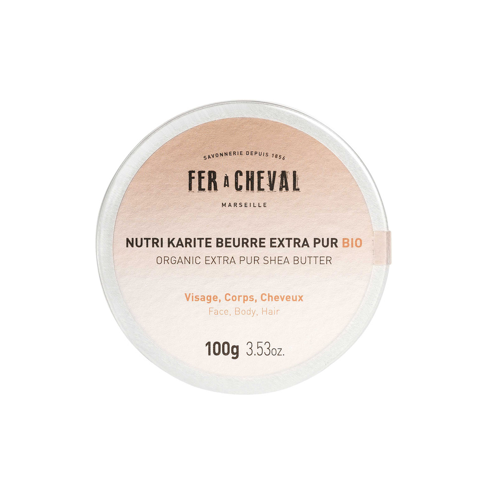 fer à cheval BEURRE DE KARITE BIO NUTRI KARITE Crème
