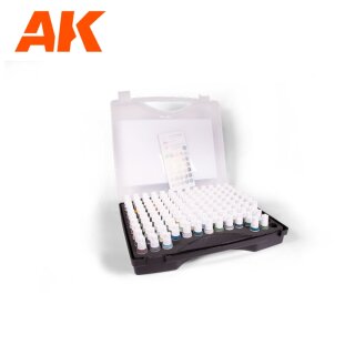 AK Paint Set - The Best 120 Colors For Aircraft (120)