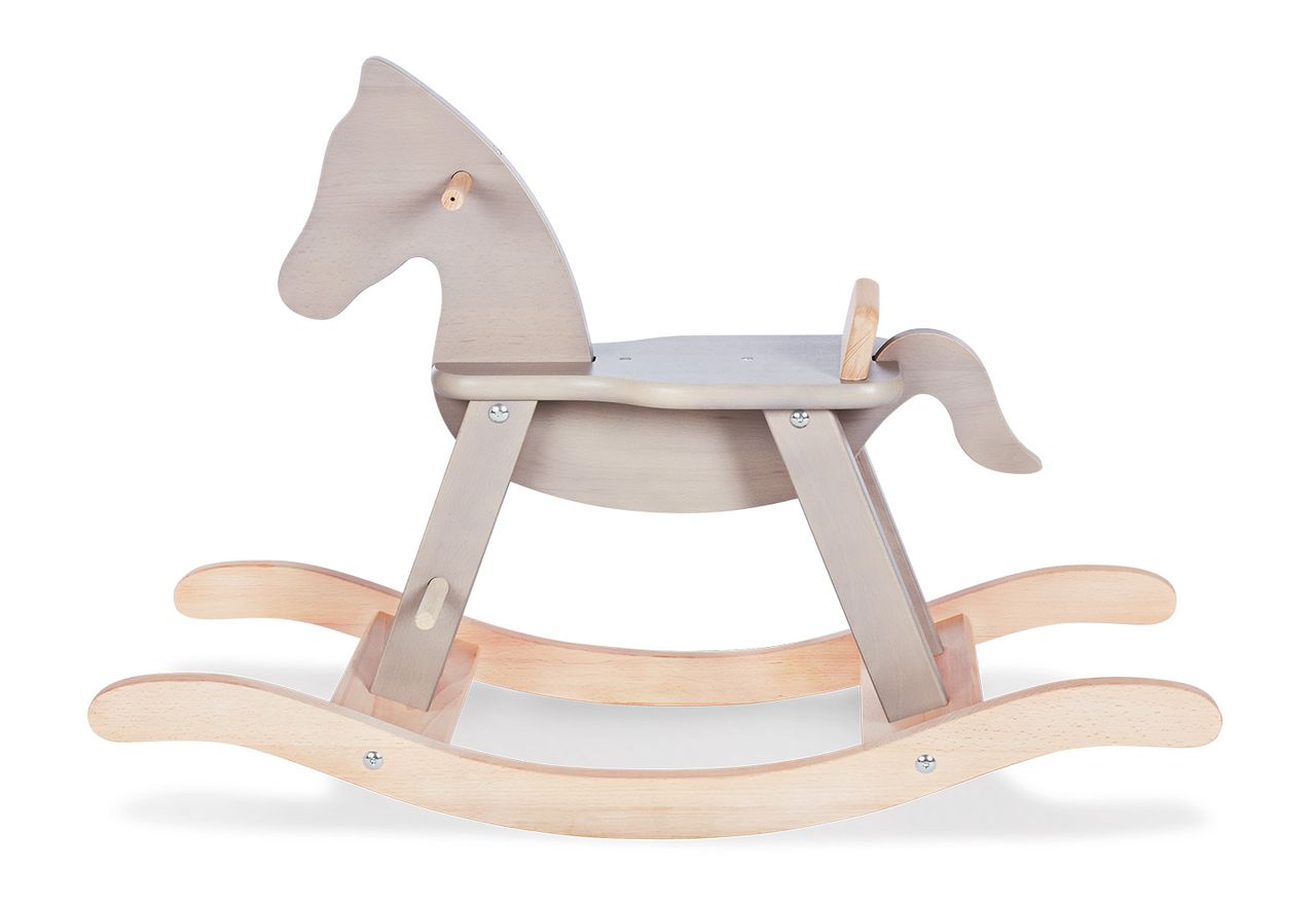 Pinolino Kinderträume Pinolino Schaukelpferd Pinolino mit Ring, grau/natur