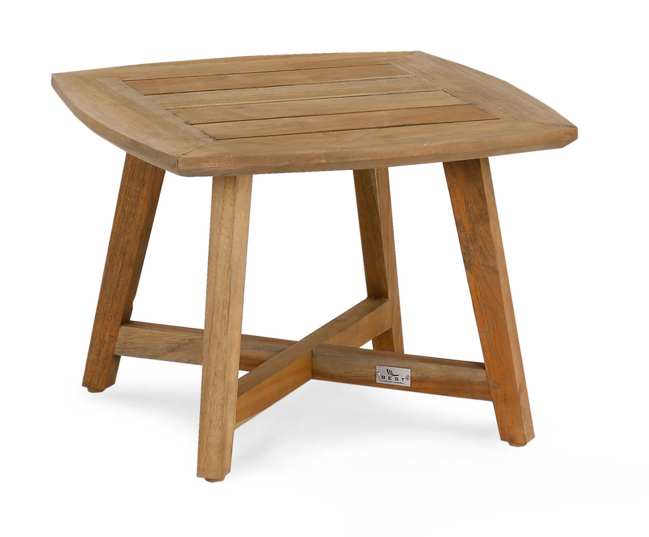 BEST Beistell-Tisch Lounge Paterna 50x50cm Teakholz