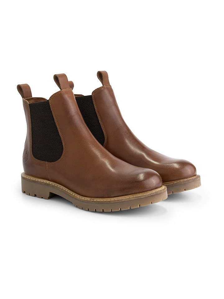 TRAVELIN' Leder-Chelsea-Boots 