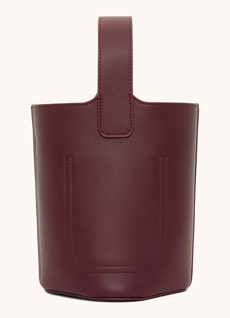 LOEWE Pebble Bucket Mini -olkalaukku vasikannahkaa