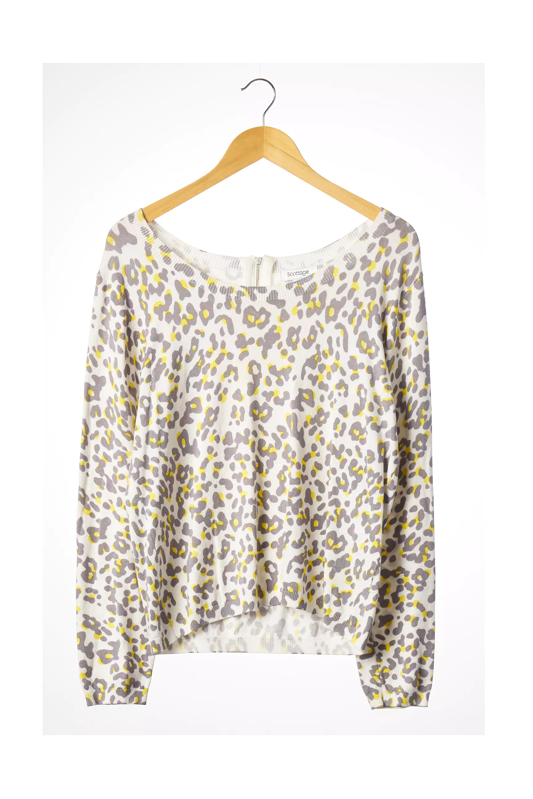 Scottage Pulls Femme couleur jaune