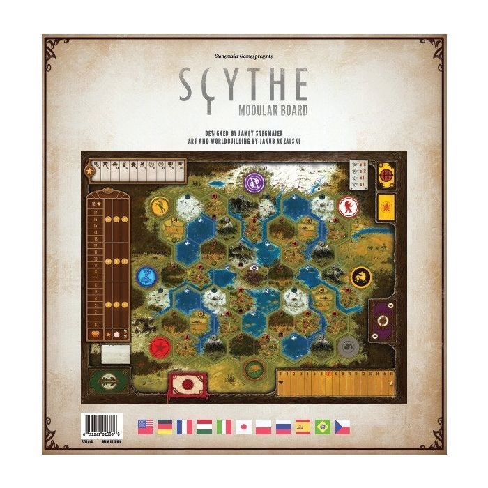 Scythe modular board