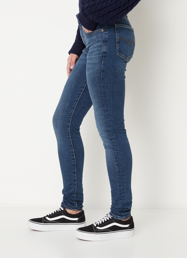 Levi's 721 High Rise Skinny Blue Wave