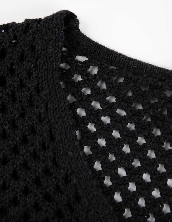 Strickpullover - Lochstrick