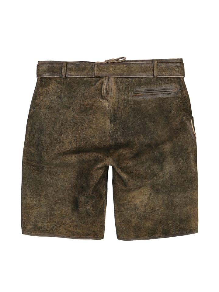 JP1880 Lederhose in classic braun günstig kaufen 54 - Normalgröße