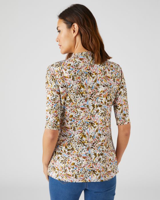 Tee-shirt fibres viscose stretch Lenzing(TM) EcoVero(TM)
