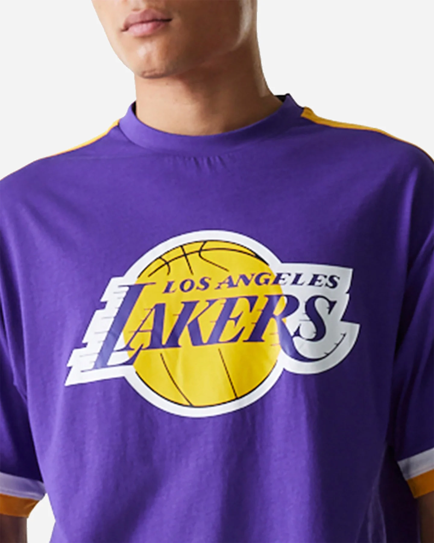 Basketbalové oblečenie New Era Panel Os Lakers M 60596252