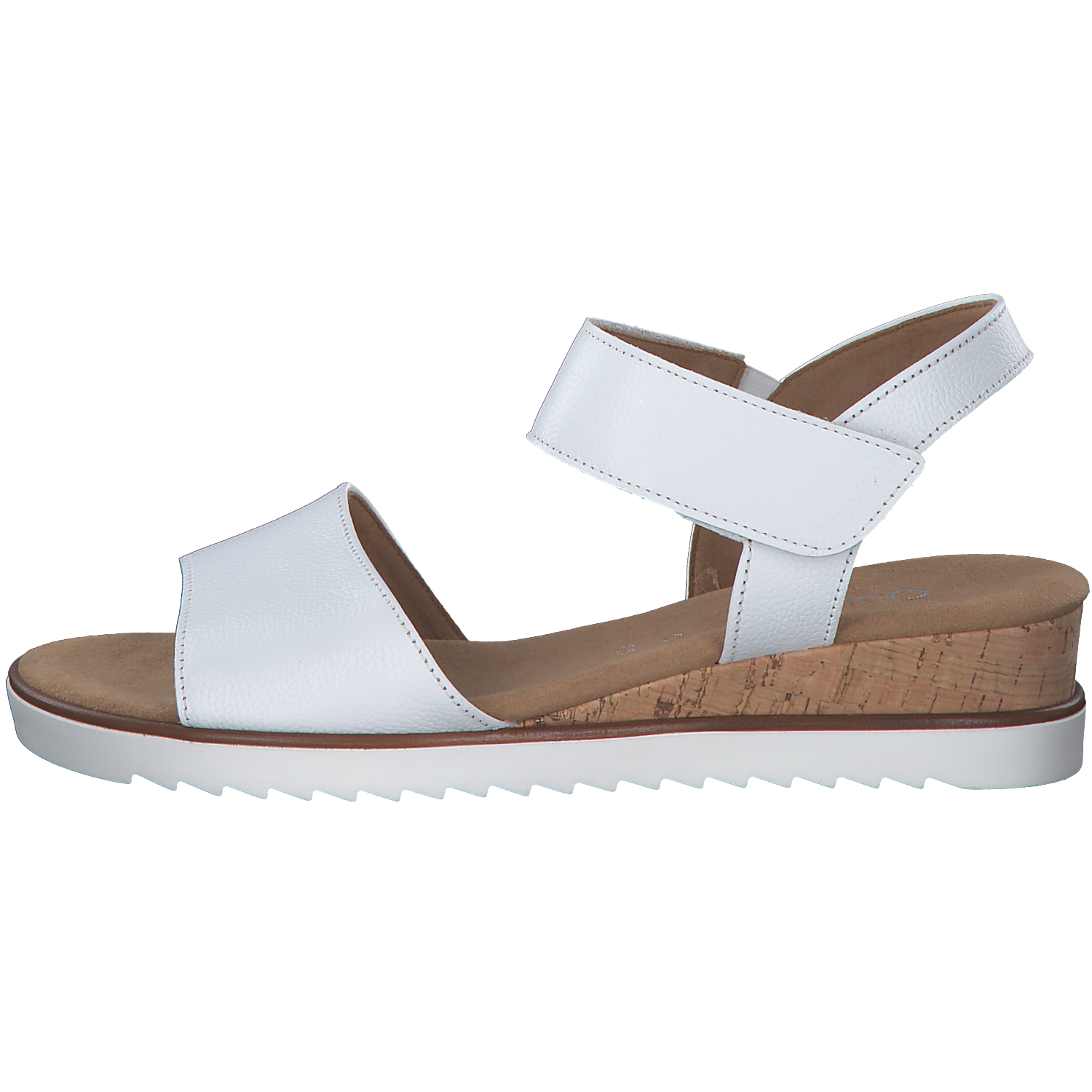 Gabor Comfort 22.750, Keilsandaletten, Damen, weiss(Kork/offwhi)