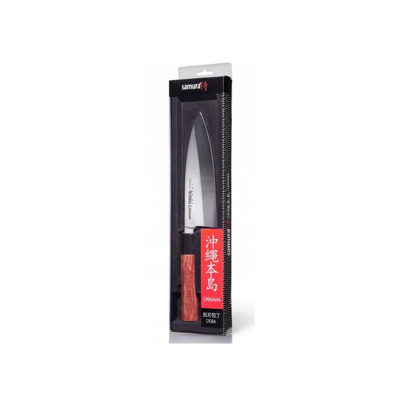 Samura Okinawa Deba Messer 17 cm