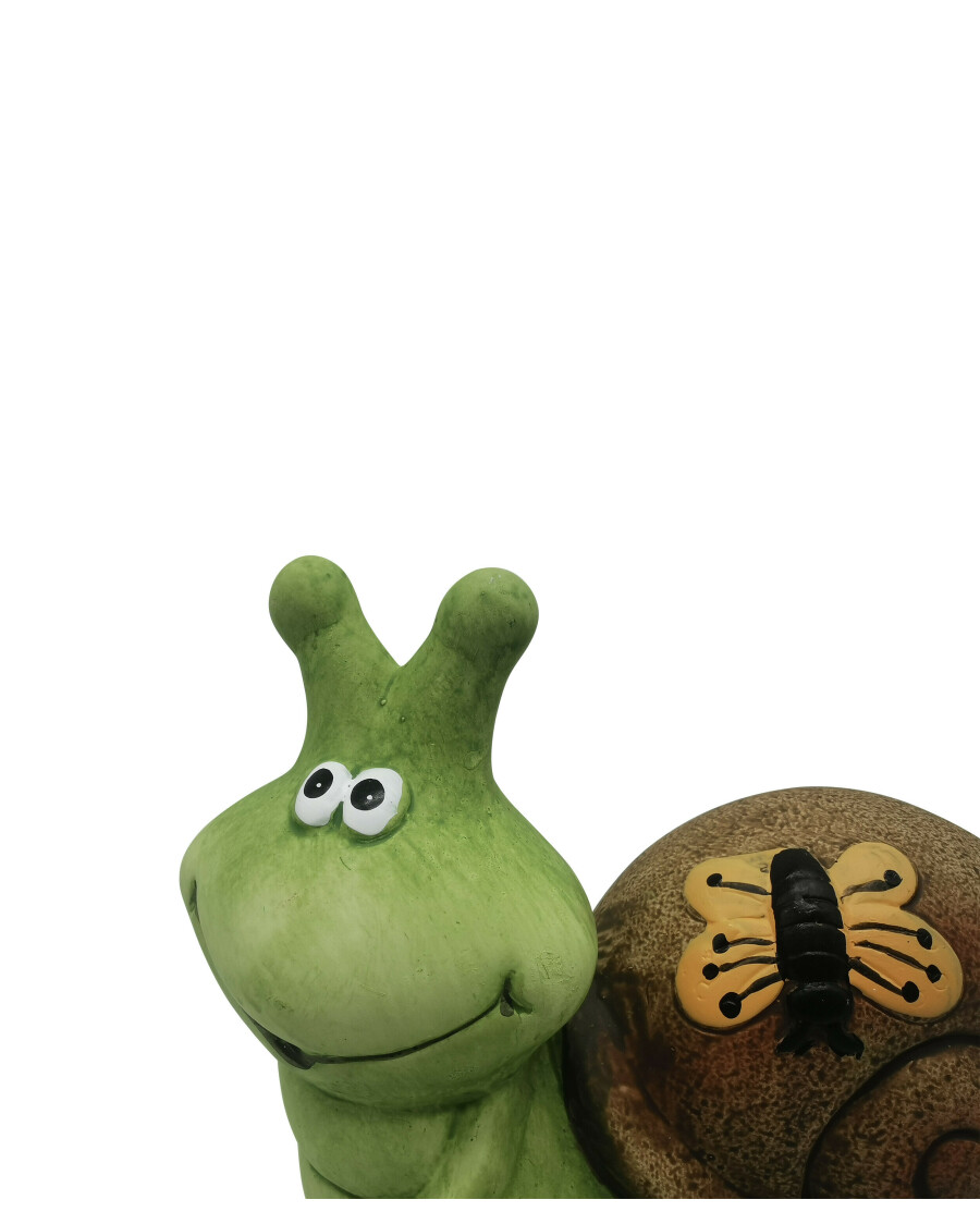 Niedliche Deko-Schnecke