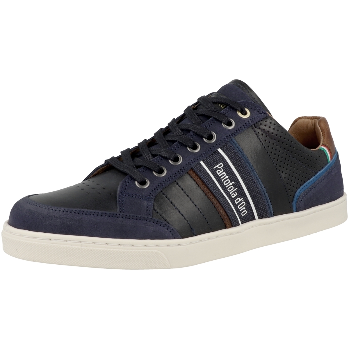 Pantofola d Oro Laceno Uomo Low Sneaker Low blau