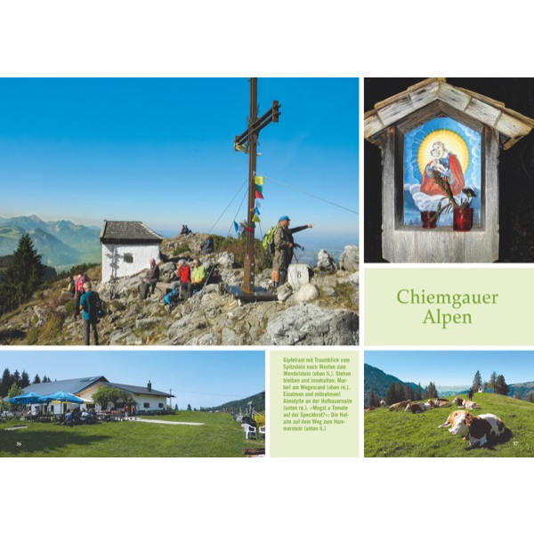 VERGESSENE PFADE CHIEMGAUER ALPEN - Wanderführer