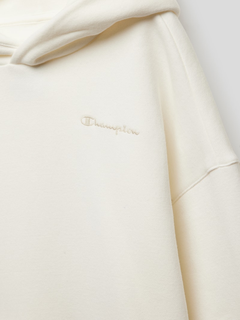 Hoodie mit Känguru-Tasche Modell 'Rochester' in offwhite