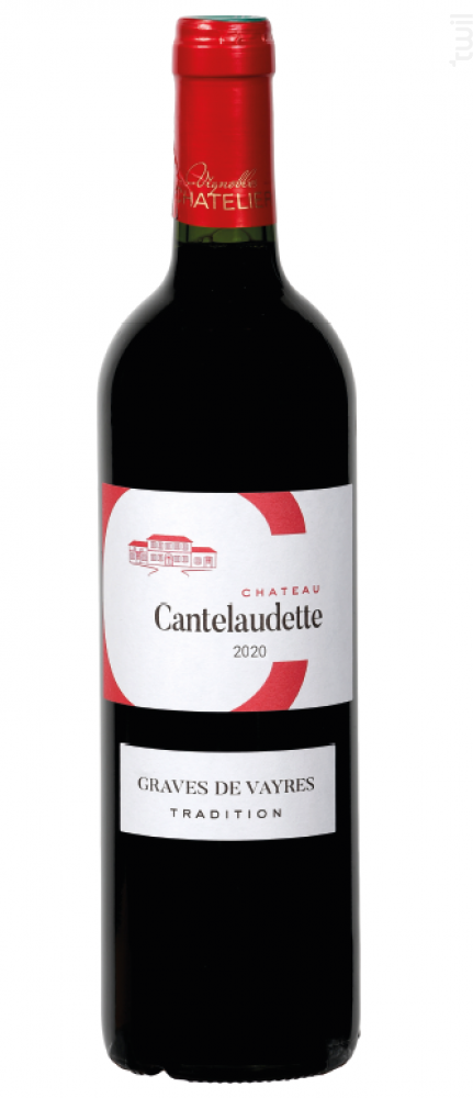 Rouge Tradition Château  Cantelaudette Vin Rouge●Graves-de-Vayres 2020 75cl