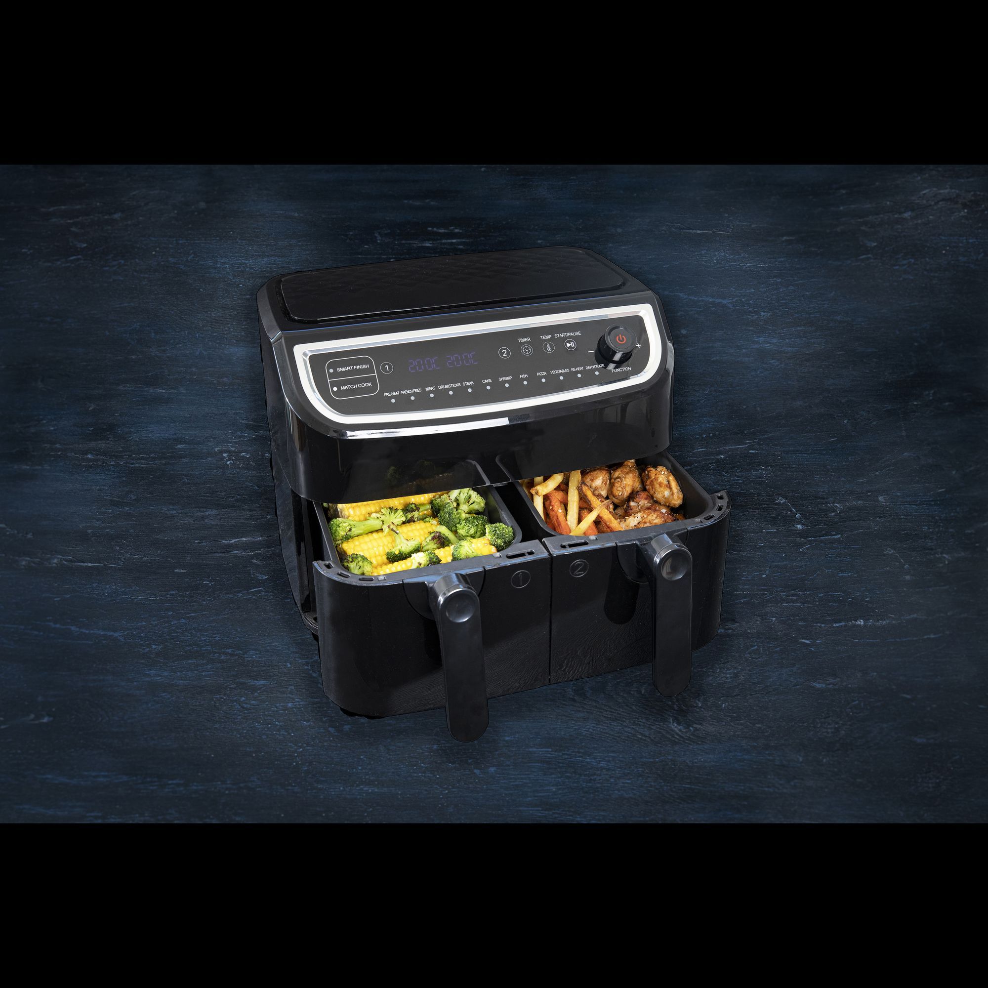 Gastronoma 18290003 Doppelter Airfryer