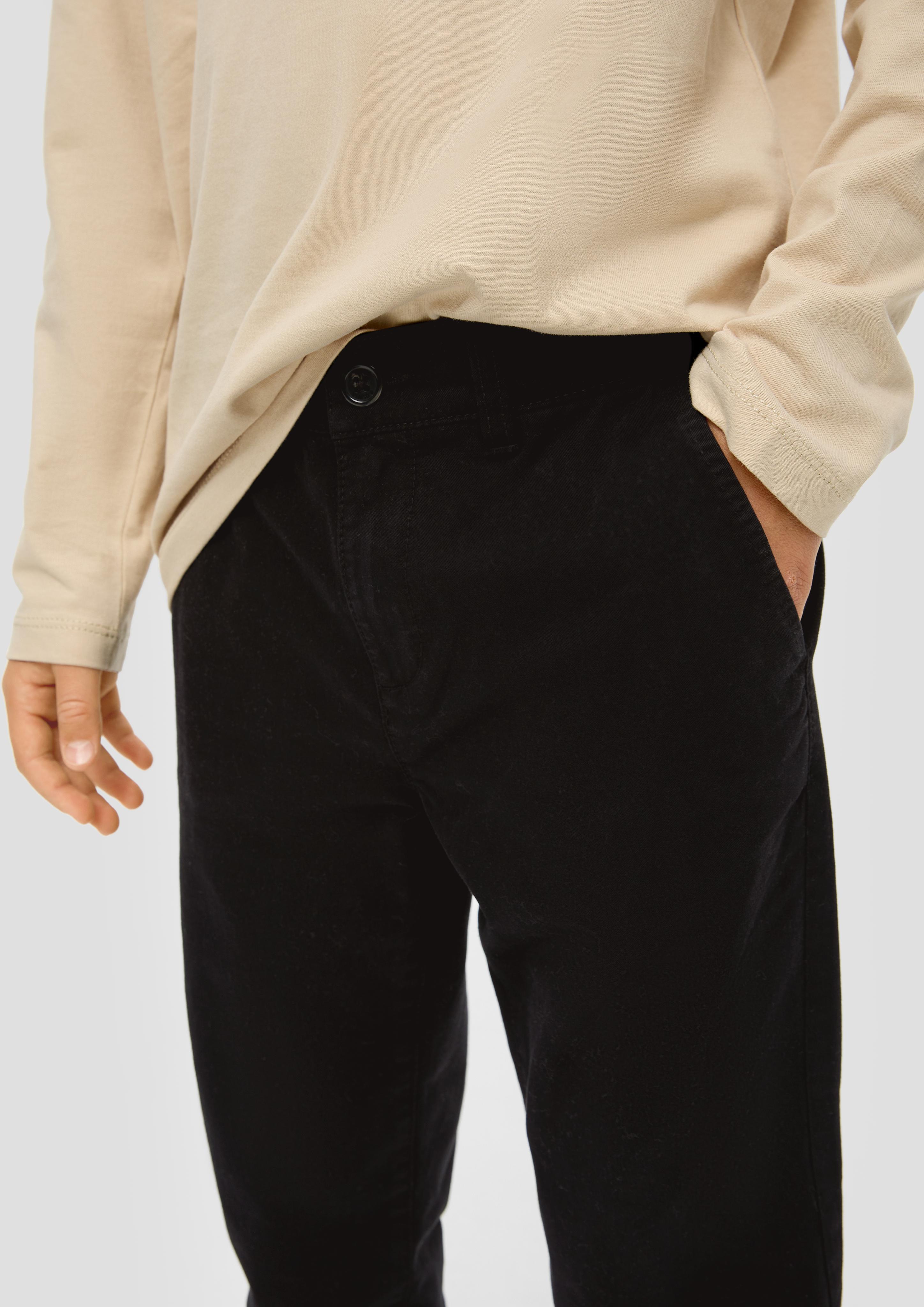 Slim: Twillhose mit Garment Dye  2138321-9999