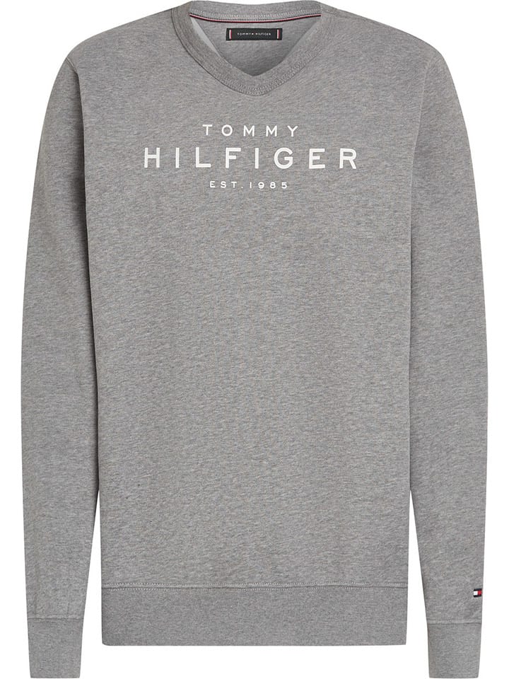 Tommy Hilfiger Sweatshirt in Grau günstig kaufen