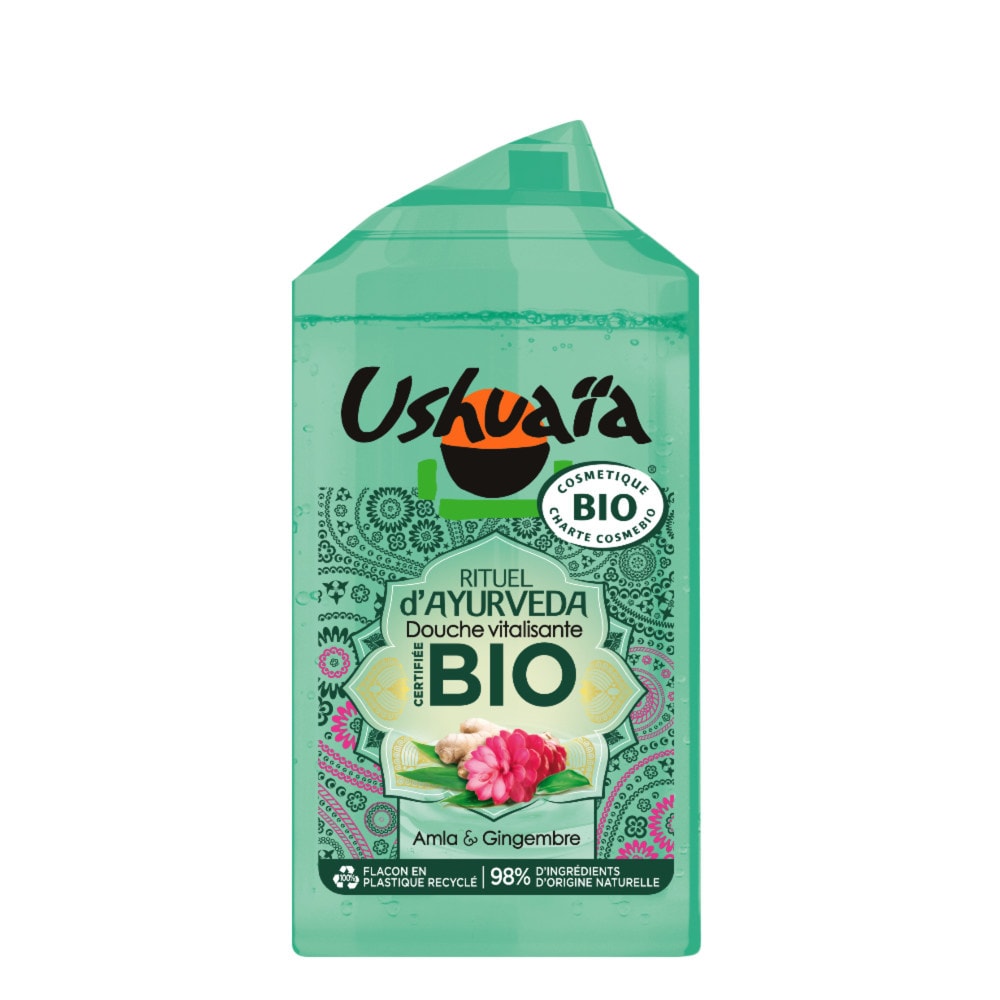 ushuaïa Ushuaïa Douche Certifiée Bio Amla & Gingembre 250ml Douche certifiée BIO Amla & Gingembre