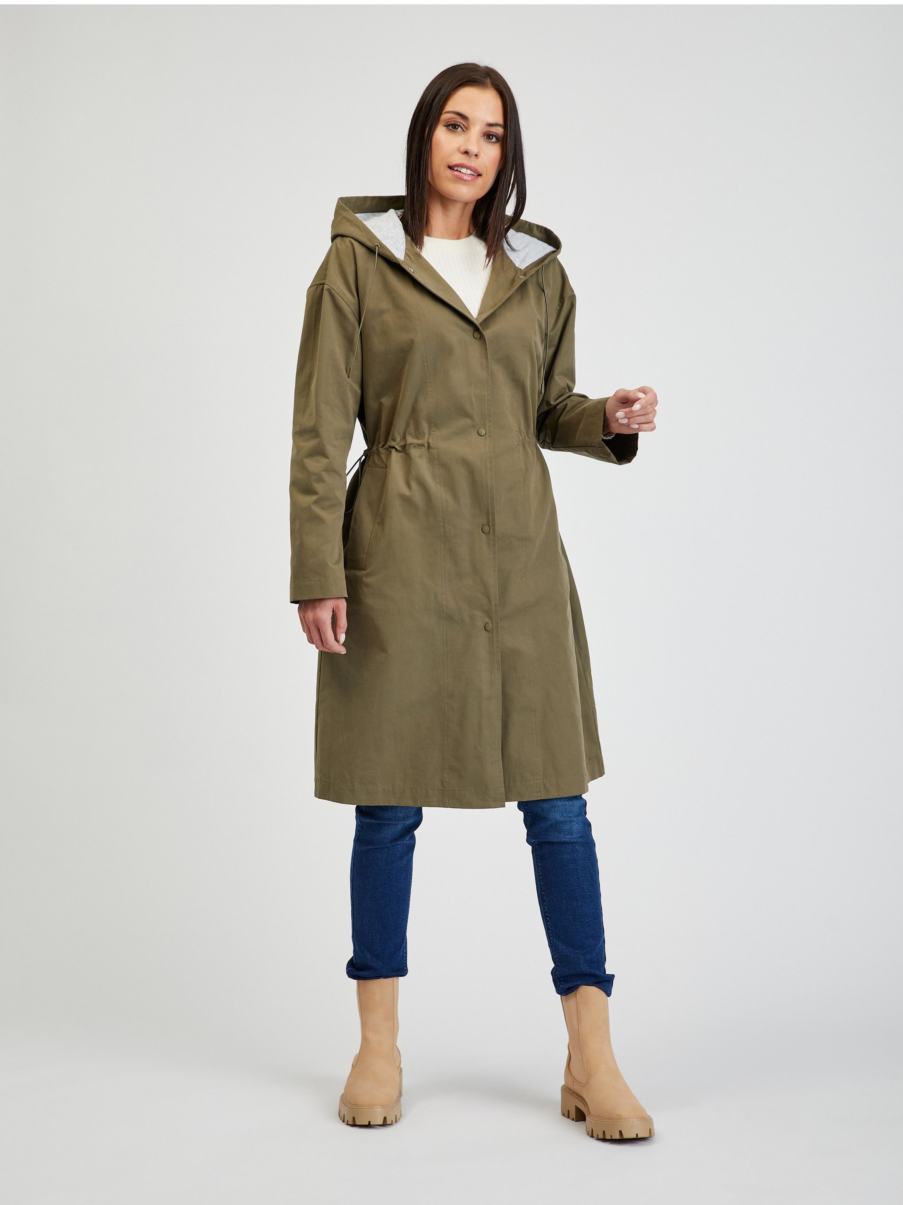 Khaki Damen Parka ORSAY