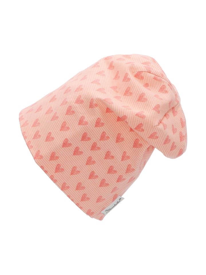 Sterntaler Beanie Herzen in rosarot günstig kaufen