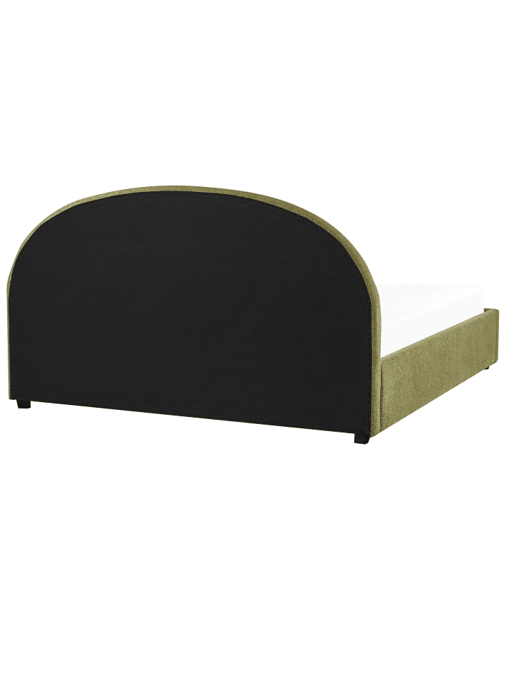 Beliani Doppelbett VAUCLUSE in Grün - (W) 194 x (H) 112 x (L) 216 cm günstig kaufen onesize