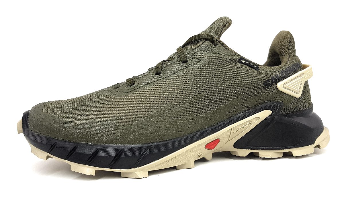 Salomon Alphacross 4 GTX L47116900 Grün Olive