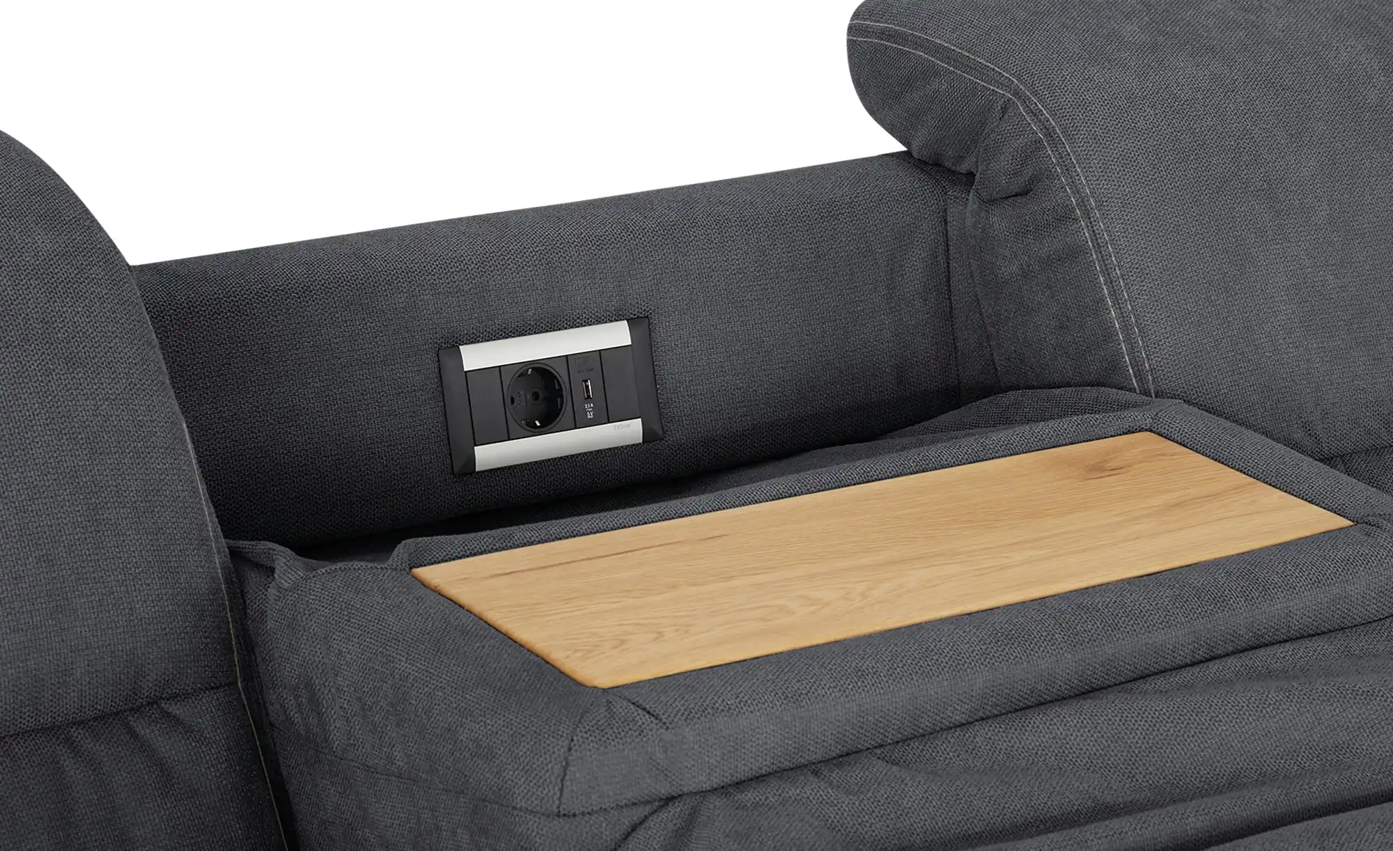 Kollektion Kraft Wohnlandschaft aus Mikrofaser Hanna