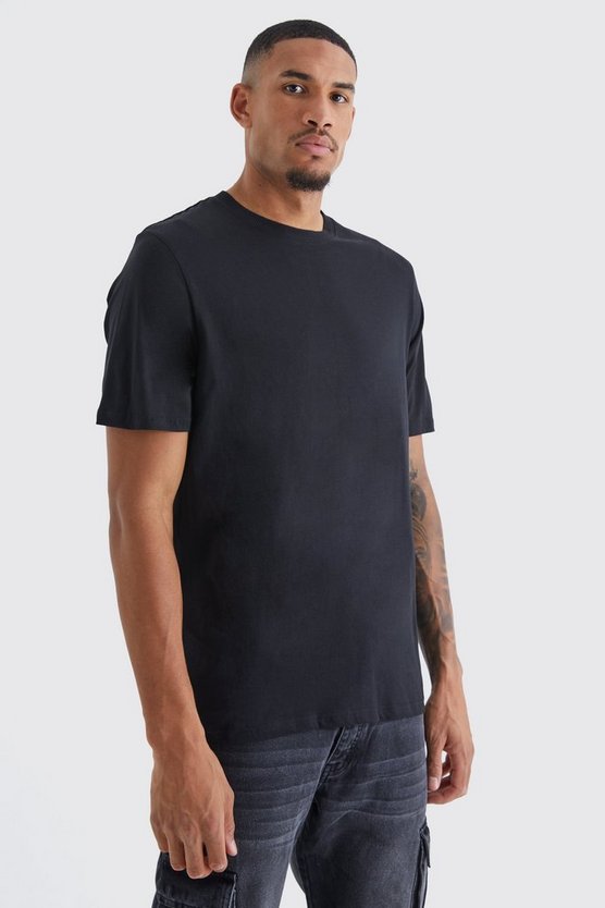 Tall Oversize T-Shirt mit Bm-Print