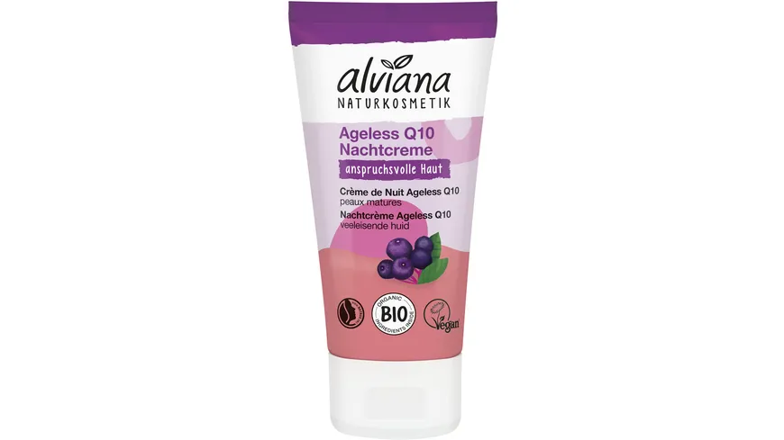 alviana Nachtcreme Ageless Q10 50 ml