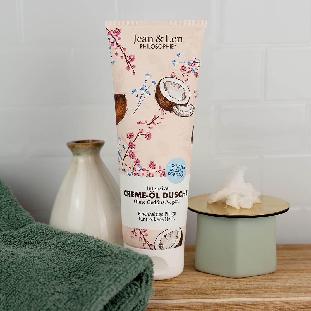 Philiosophie Reichhaltige Creme-Öl Dusche Bio-Hafermilch/Kokosöl