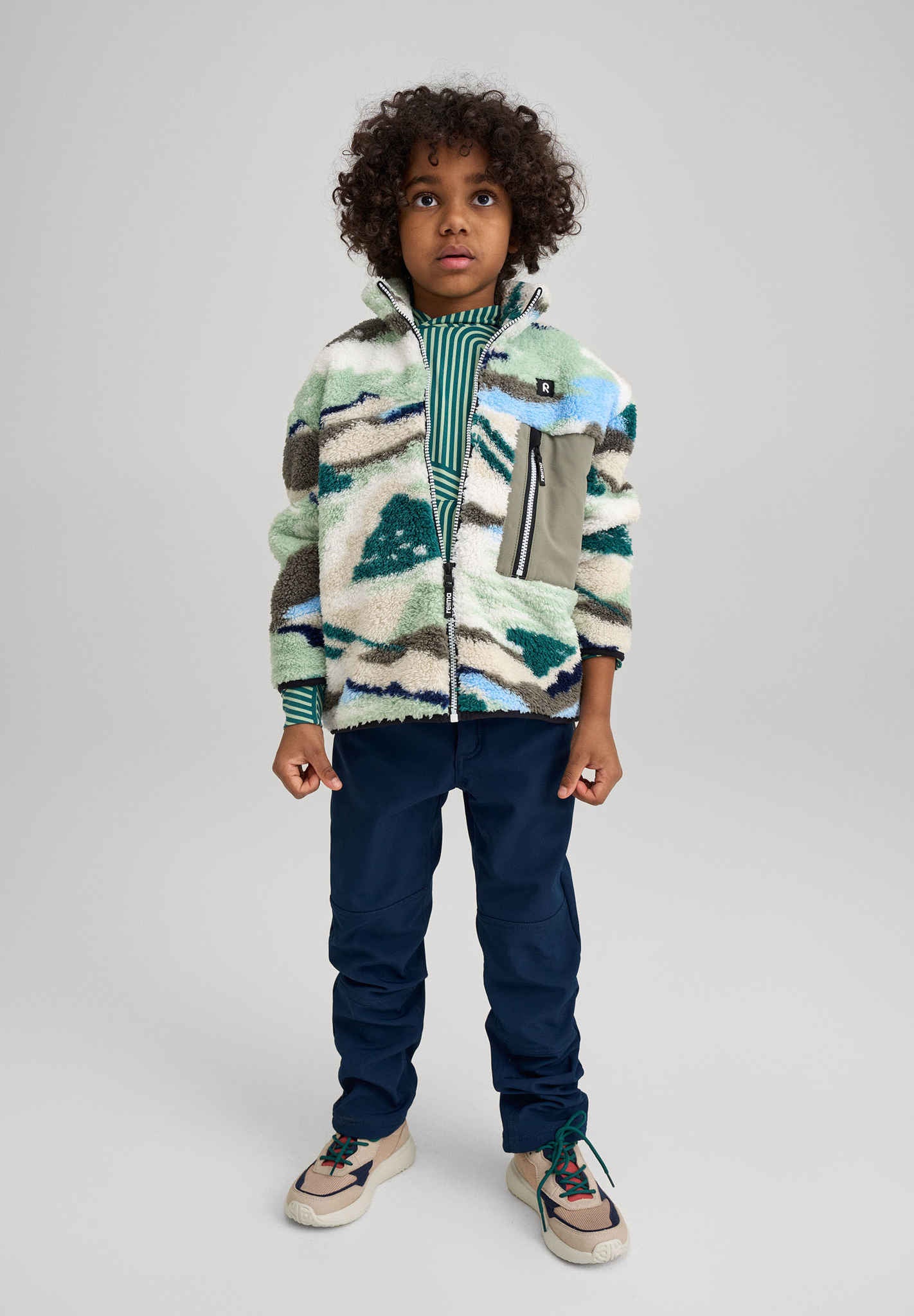 Kinder Fleecejacke Turilas