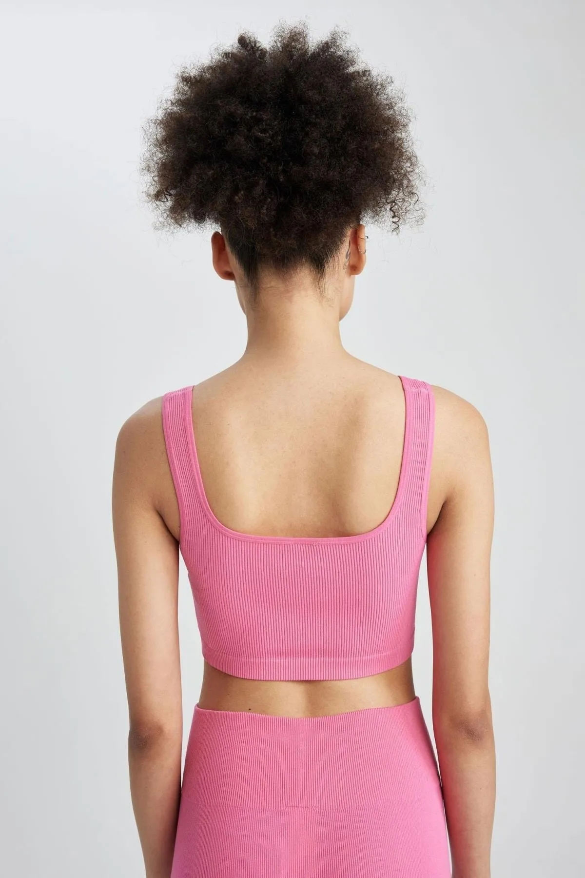 DeFacto  Fit Crop Top Rundhals Sport Bralet Athlete A7324ax23hs